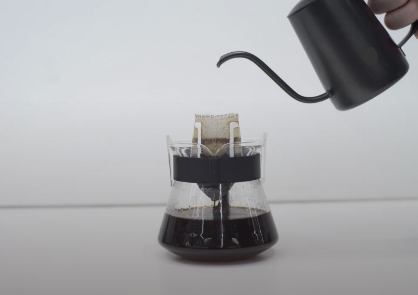 Dribag Coffee brewing process